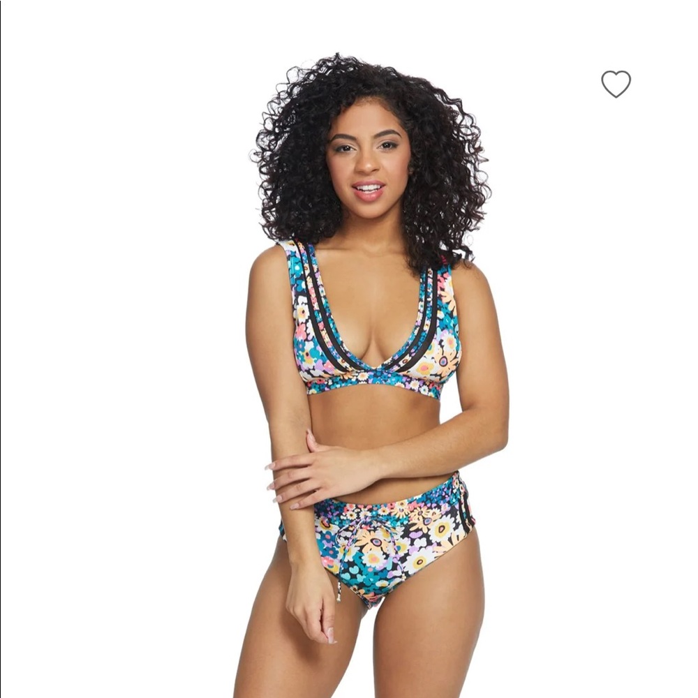 Body Glove ditsy floral bikini M